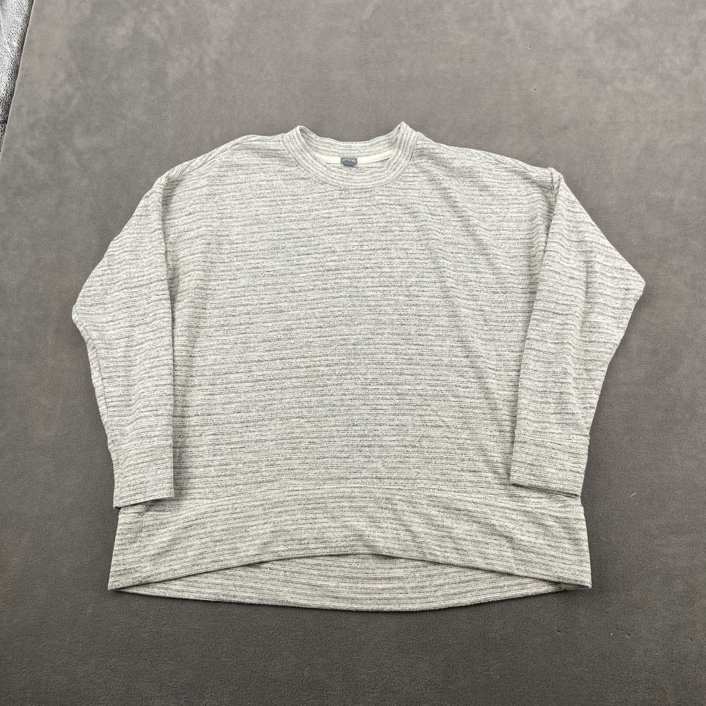 Aerie Sweater Womens‎ Medium Heather Gray Crew Neck Winter Warm Wear Comfort